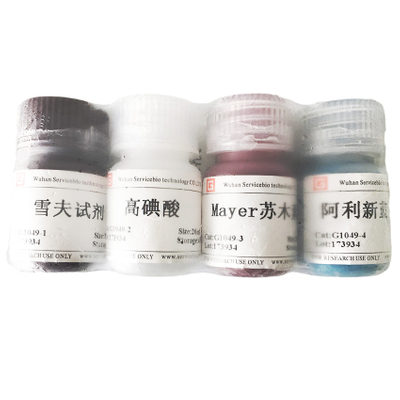 Kit de tinción AB-PAS Glycoprotein Color Reactivo