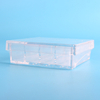 Caja de incubación de anticuerpos 4 Grids para Western Blot Transparent Acrylic Box Lab Glassware